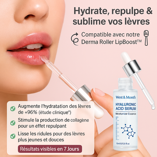 Sérum à l’Acide Hyaluronique – Effet Lèvres Pulpeuses